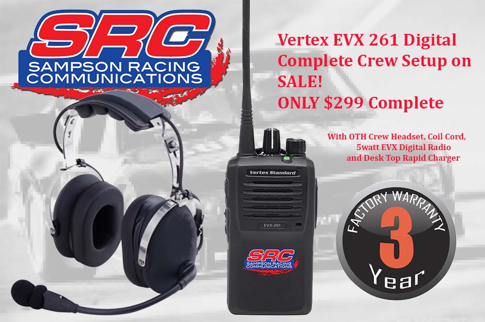 Sampson Racing Radios and Communication July Special on Digital Crew