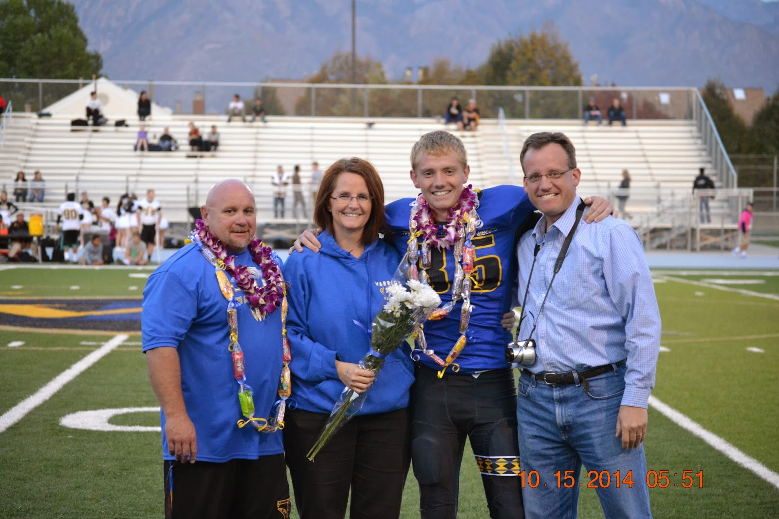 TAYLORSVILLE WARRIORS FOOTBALL: Senior Night Taylorsville High School