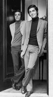 Valentino and Giammetti in  the the 1960s
