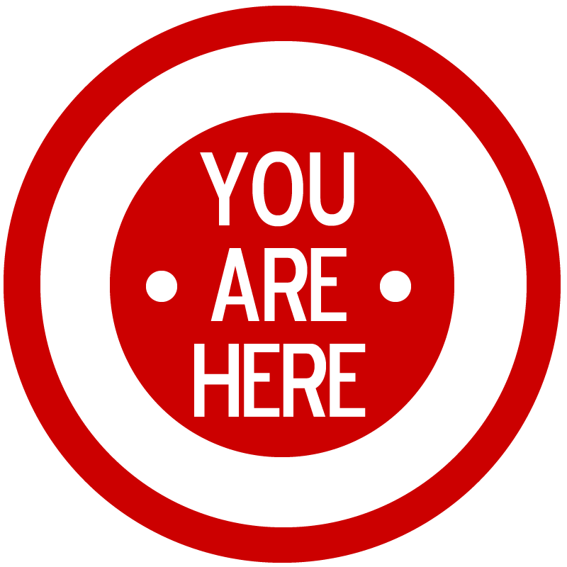 clip art you are here sign - photo #2