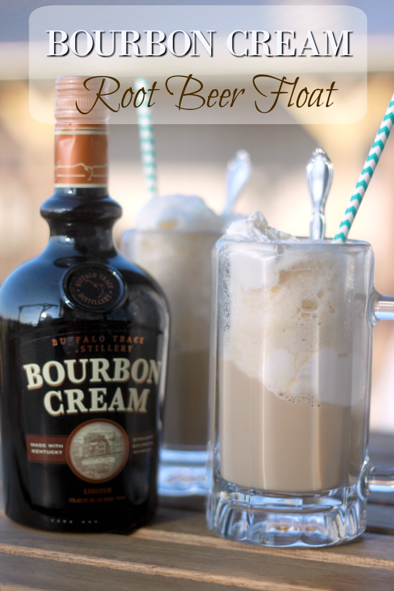 Bourbon Root Beer Ice Cream Floats - The Kitchen Magpie