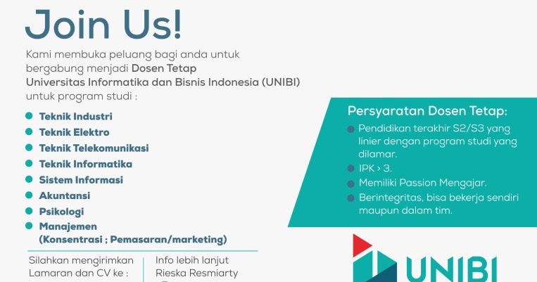Info Lowongan Kerja Dosen Psikologi