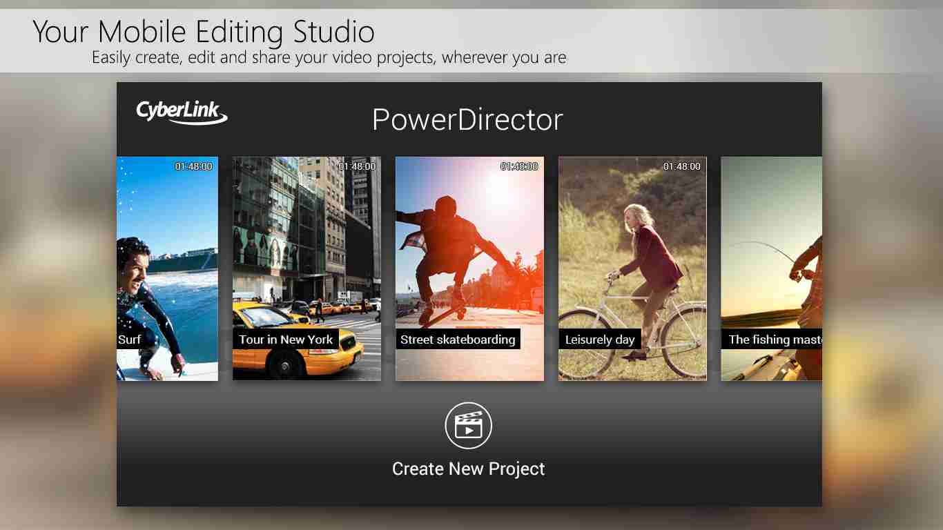 powerdirector editor