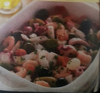 Insalata di mare fredda