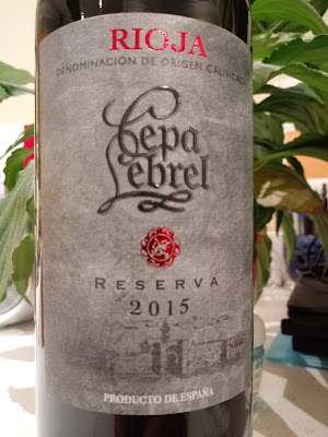 The Cambridge Wine Blogger: Cepa Lebrel Rioja Reserva, 2015 - Lidl