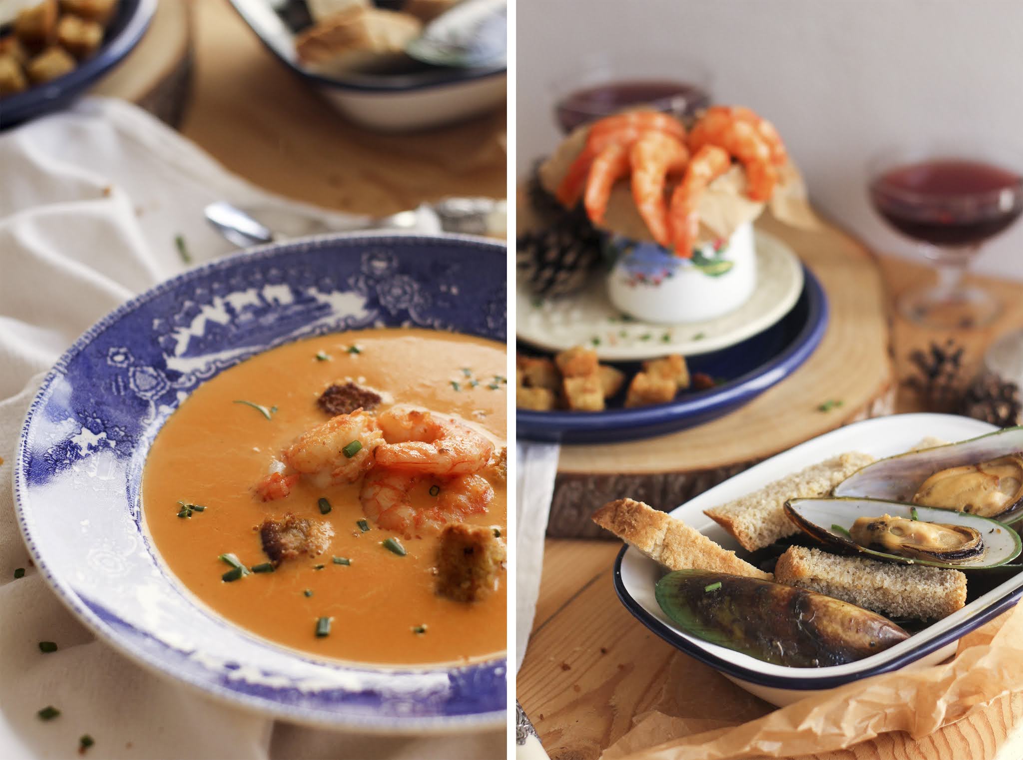 Bisque de Camarão Reservatório de Sensações