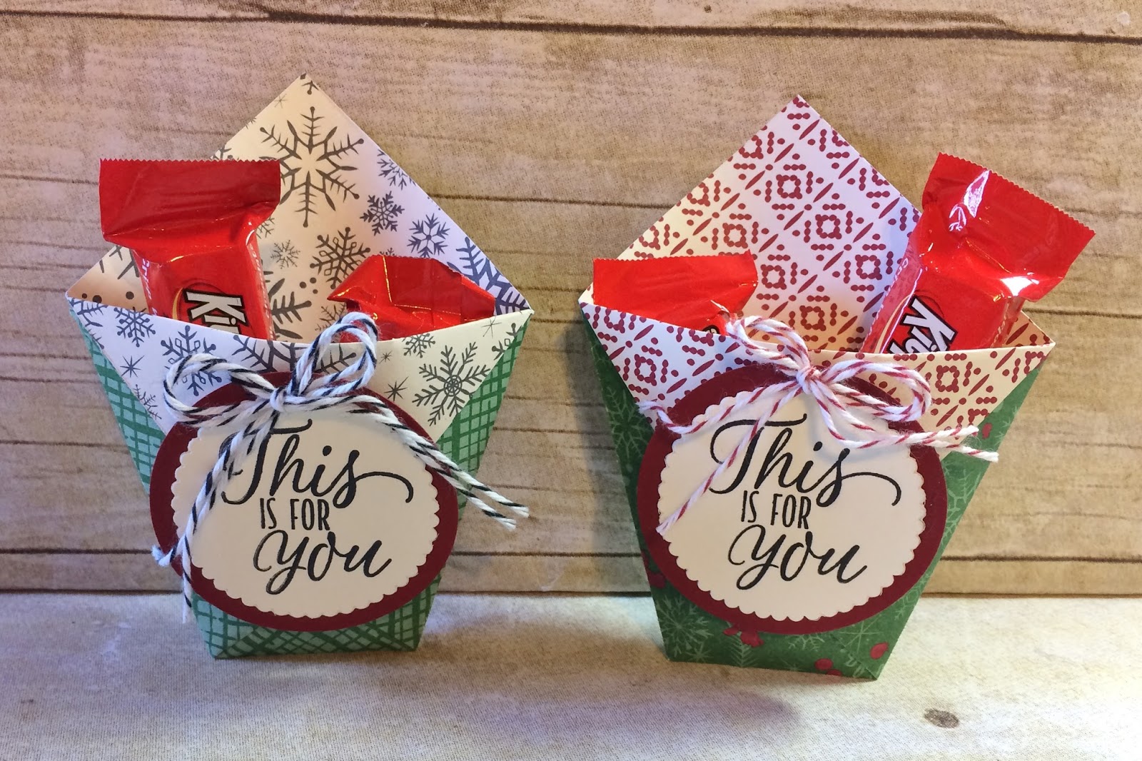 Kards by Kadie 3D TuesdayDiaper Fold Treat Holders