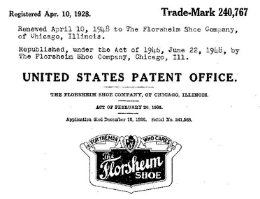 1926 THE FLORSHEIM SHOE FOR THE MAN WHO CARES