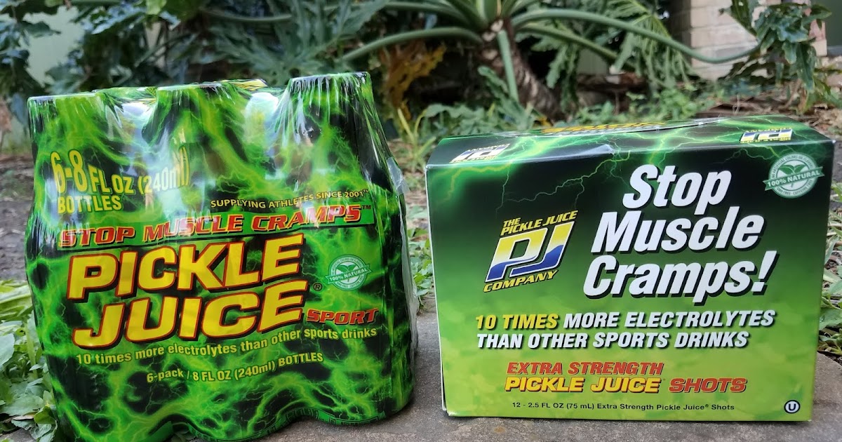 The ABCD Diaries Stop Muscle Cramps with Pickle Juice Sport Drinks