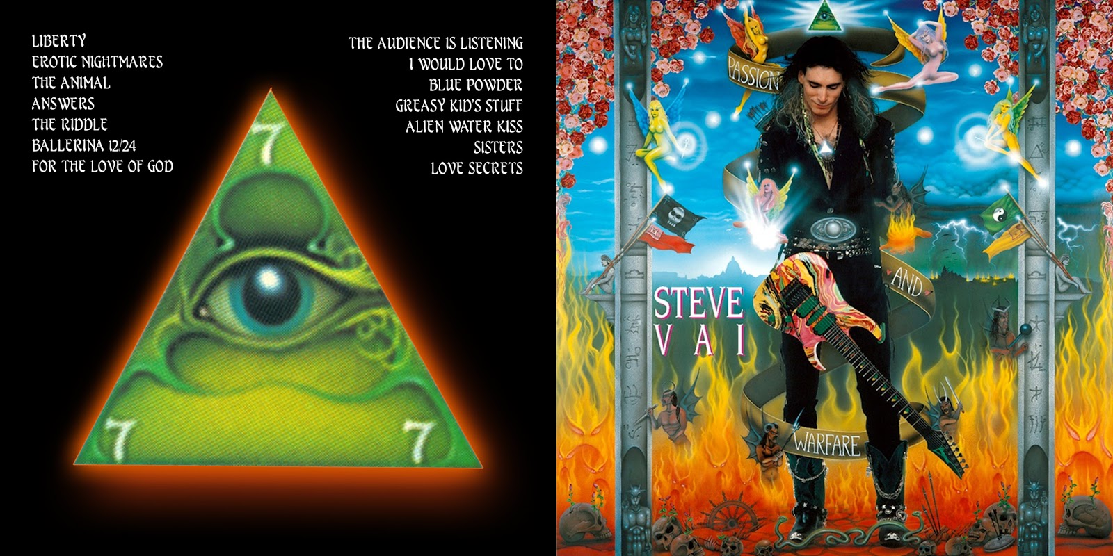 Classic Rock Covers Database Steve Vai Passion and Warfare (1990)