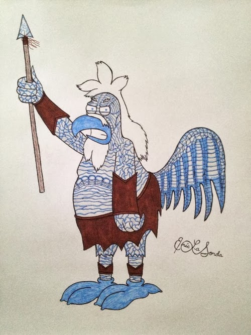 09-The-Chicken-and-the-White-Walker-timburtongameofthrone-Family-Guy-Game-of-Thrones-Mashup-www-designstack-co