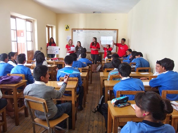 Team Sucre, Bolivia 2014 - Tearfund ICS