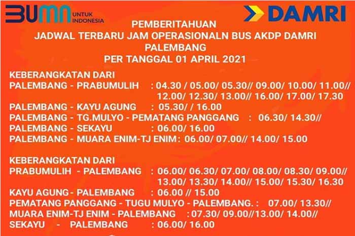 Tarif Bus Pariwisata DAMRI ke Palembang: Panduan Lengkap dan Pertimbangan Biaya