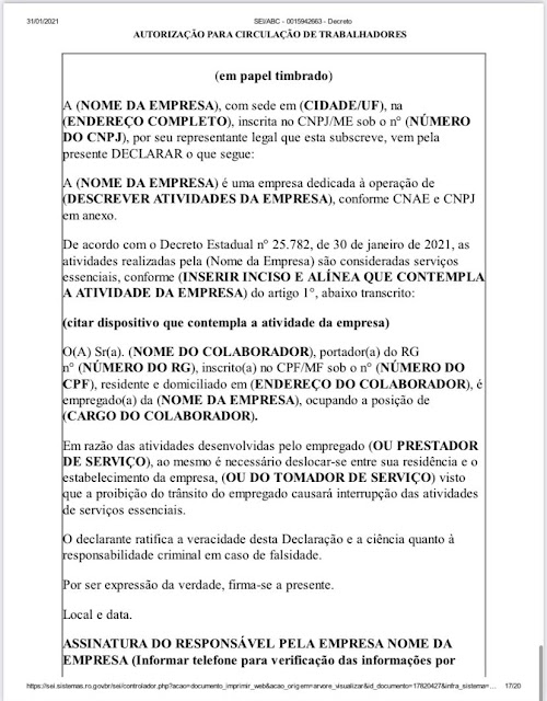 Novo decreto mantém Porto Velho e outras 11 cidades na Fase 1 e determina toque de recolher das 21h às 6h 38 Novo decreto mantém Porto Velho e outras 11 cidades na Fase 1 e determina toque de recolher das 21h às 6h