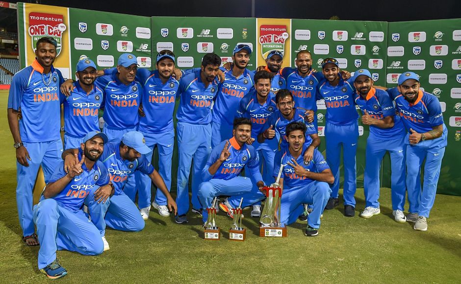 India tour of South Africa 6-Match ODI Series 2018