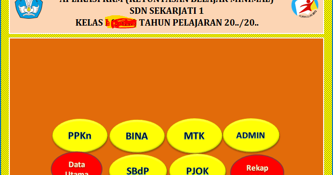 Download KKM SD Kelas 1 Kurikulum 2013