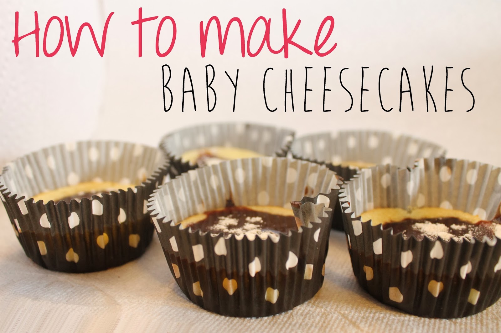 Buzz, Boots and Berries Recipe Baby Cheesecakes