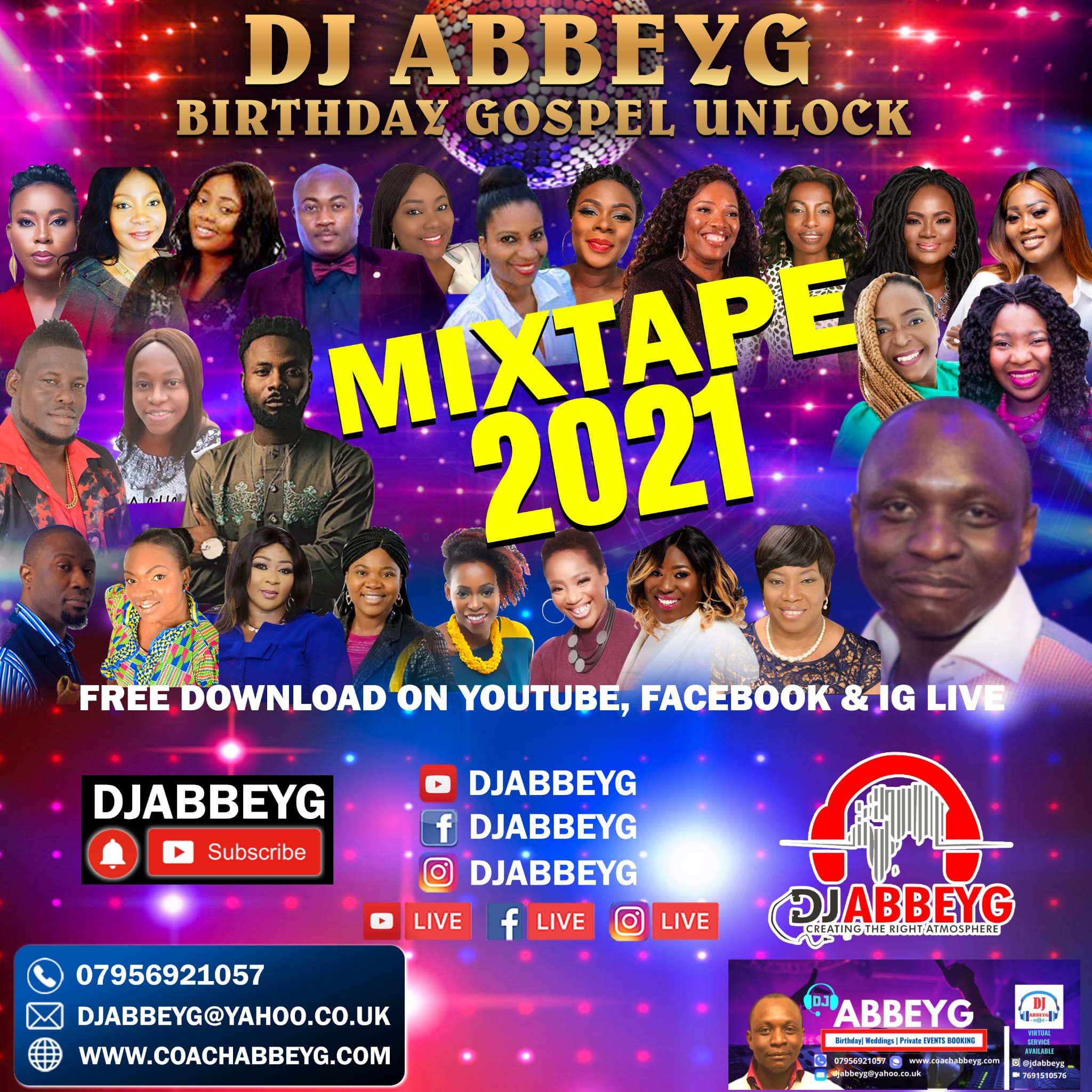 Mixtape 2021: Birthday Gospel Unlock - DJ Abbey G