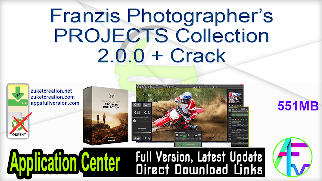 Franzis Photographer’s PROJECTS Collection 2.0.0 + Crack