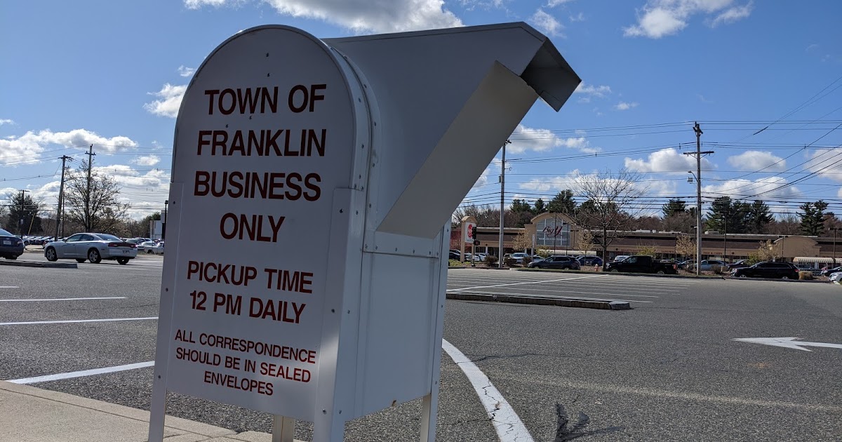 Franklin Matters Franklin Residents a message from the Treasurer