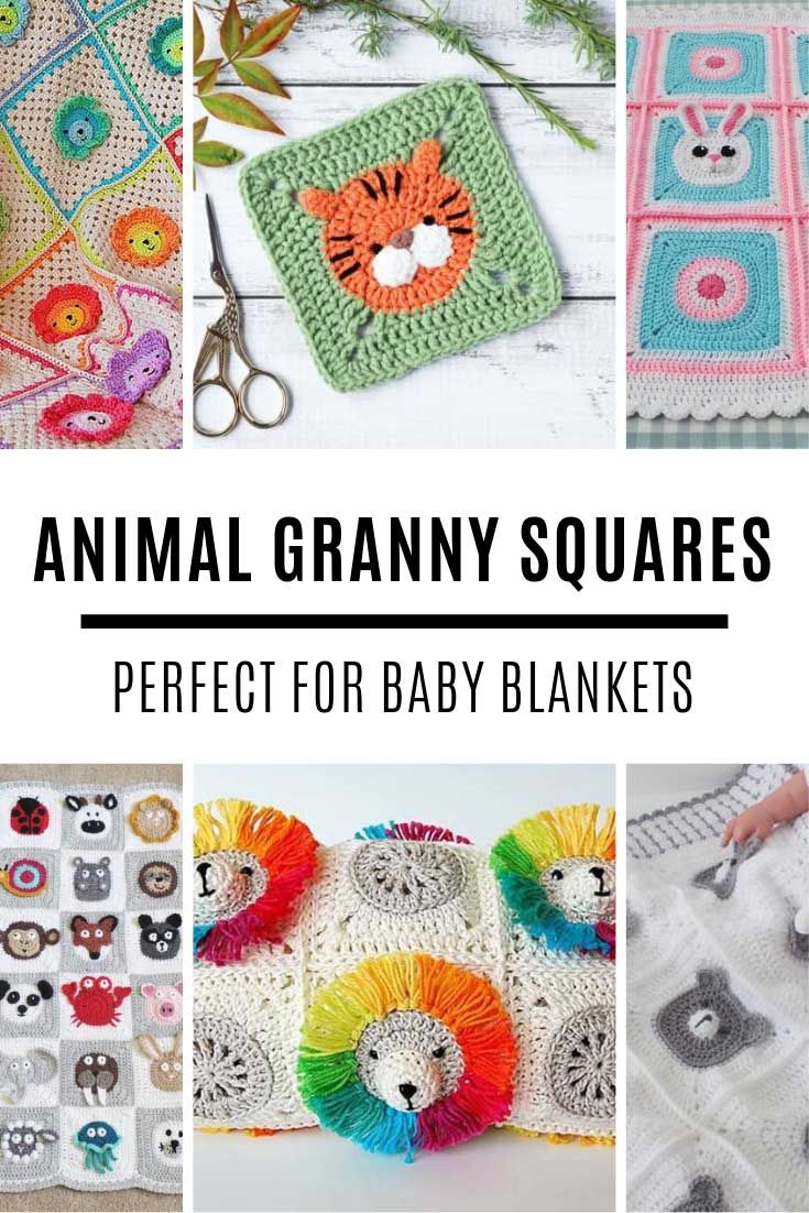 Crochet Animal Granny Square Pattern Ovie Media