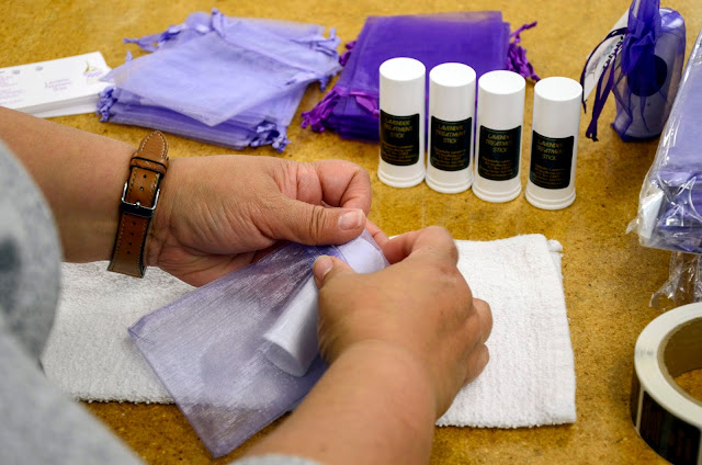 Behind The Scenes: Making A Batch Of Lavender Treatment Sticks