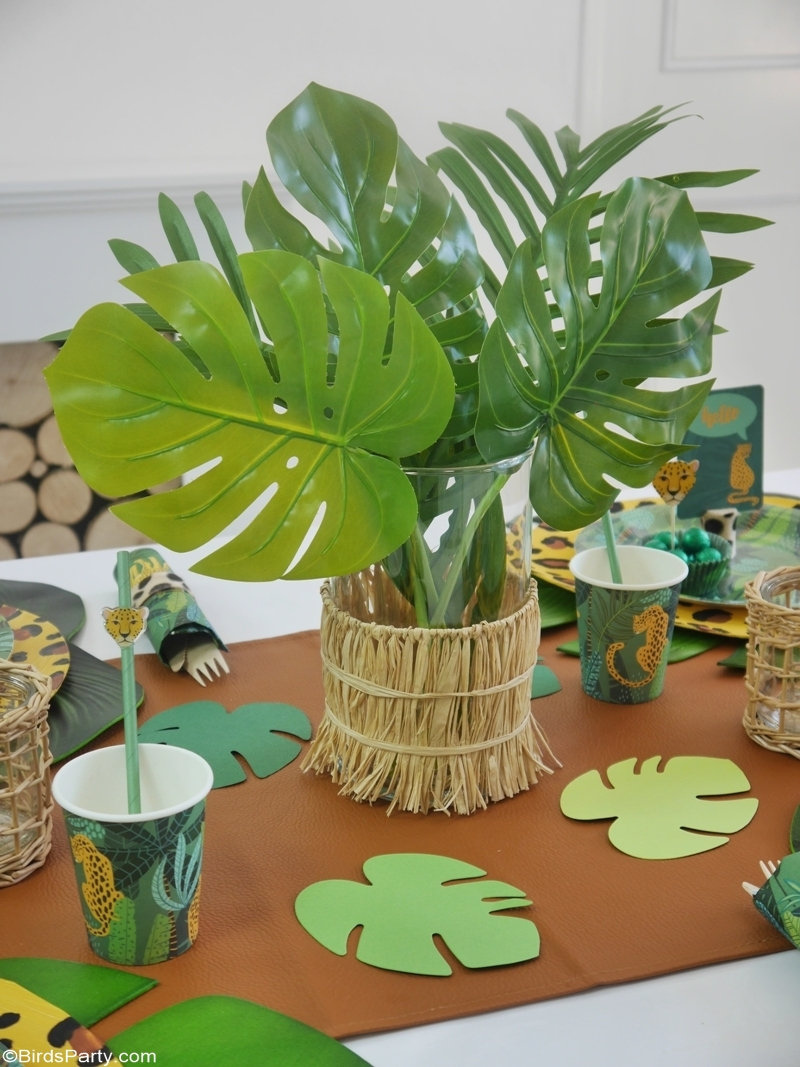 Jungle Party Ideas and DIY Decor Party Ideas Party Printables Blog