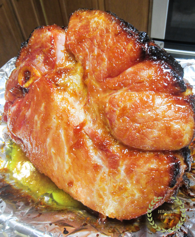 Hibiscus House Baked Smoked Ham With Orange Marmalade Glaze