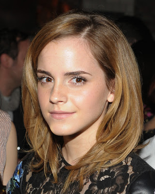 Emma Watson Shoulder Length Hairstyles Medium