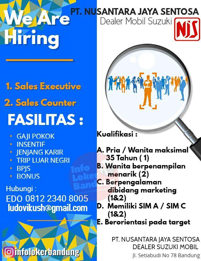 Lowongan Kerja Sales Executive & Sales Counter PT. Nusantara Jaya