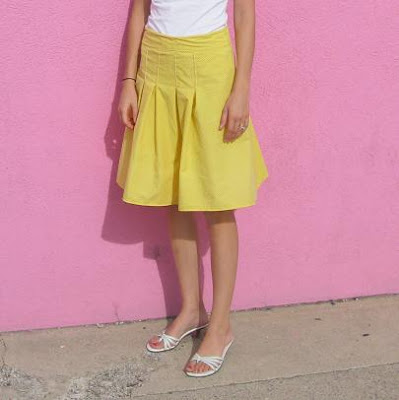 DIY Pleated Skirt Sewing Project