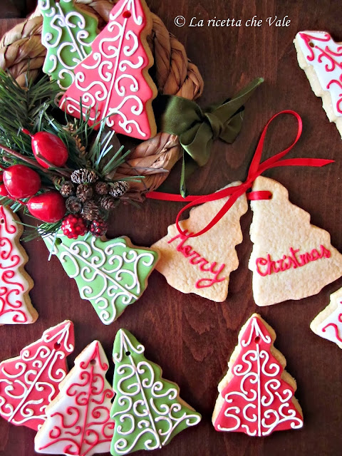 christmas tree cookies