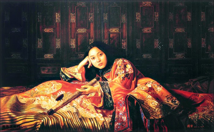 Jiang Guofang e suas mais belas pinturas | Pintura chinesa