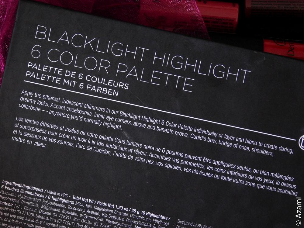BH Cosmetics | Blacklight Highlight Palette - Spotlight - Blue Green Pink Gold White Purple Highlighter - Review & Swatches - Avis - Paris & London Makeup Artist & Blogger BH Cosmetics | Blacklight Highlight Palette - Spotlight - Blue Green Pink Gold White Purple Highlighter - Review & Swatches - Avis - Paris & London Makeup Artist & Blogger