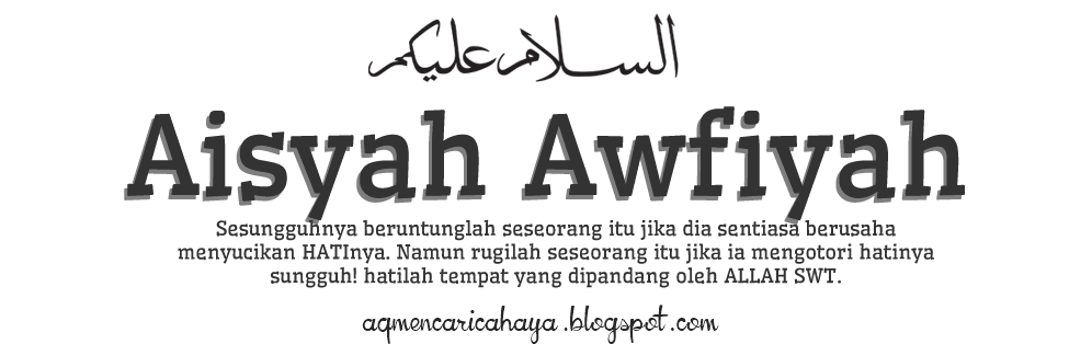 A'isyah Awfiyah