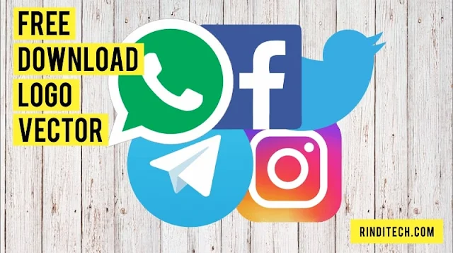 Logo Vector WhatsApp Instagram Facebook Twitter Telegram