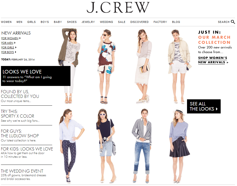 J.Crew Aficionada J.Crew Updates site with New Arrivals!