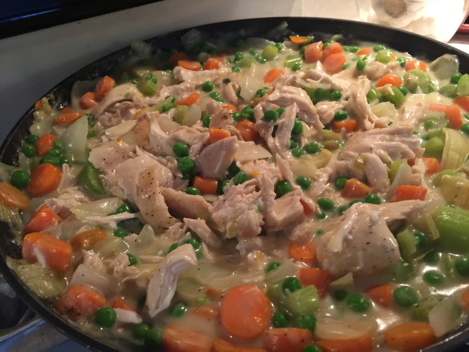 Simple as 123 Freezer Meal Chicken Pot Pie