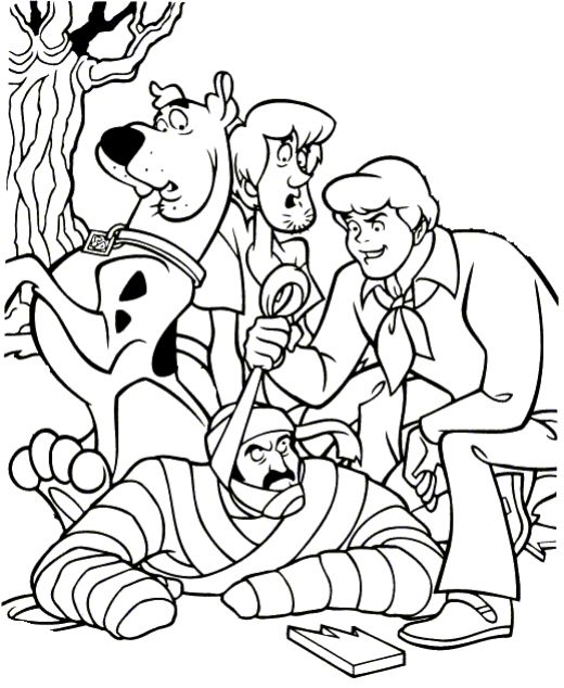a pup scooby doo coloring pages - photo #38