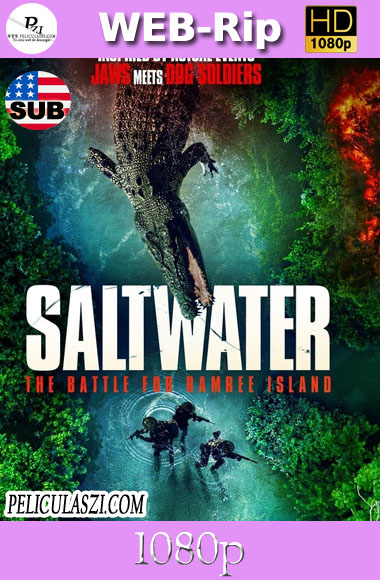 Saltwater: The Battle for Ramree Island (2021) HD WEBRip 1080p SUBTITULADA