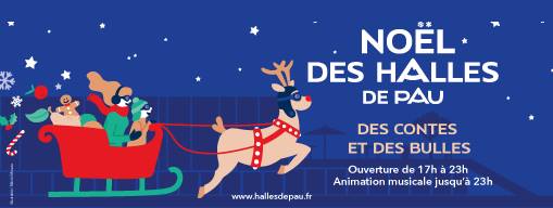 Noël aux halles de Pau 2018