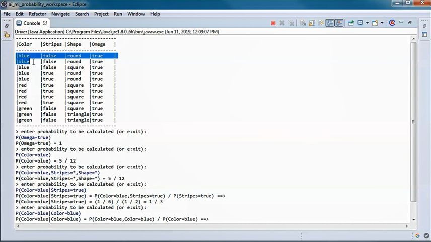 Prototype Project: Intro. to Probability With JAVA (tutorial 01)