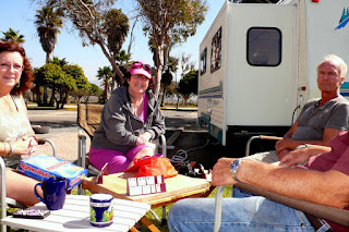 people camping