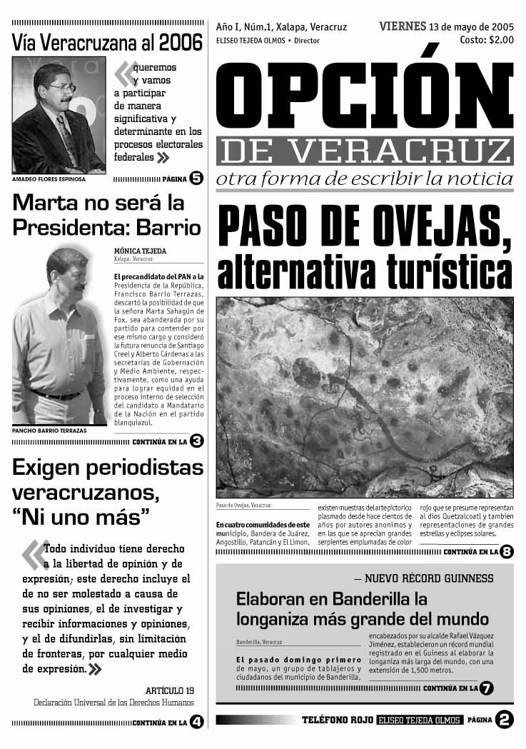 Opción de Veracruz Impreso