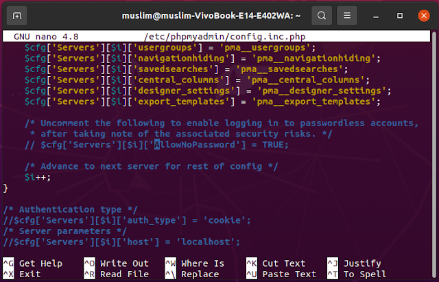 allownopassword phpmyadmin ubuntu allownopassword phpmyadmin ubuntu