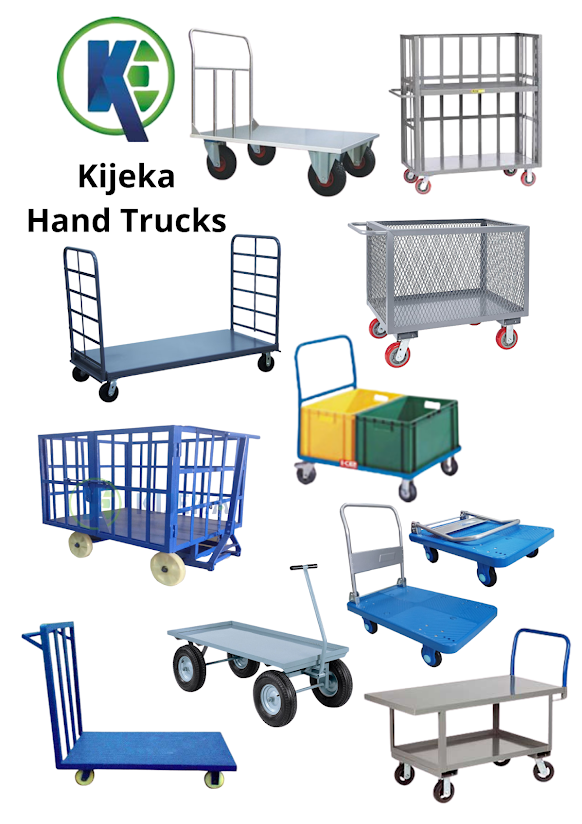 kijeka hand truck, hand trolley, platform truck, cylinder truck, wheel barrow, wire mesh hand truck,  drum truck, platform trolley, hand cart, hand trolley