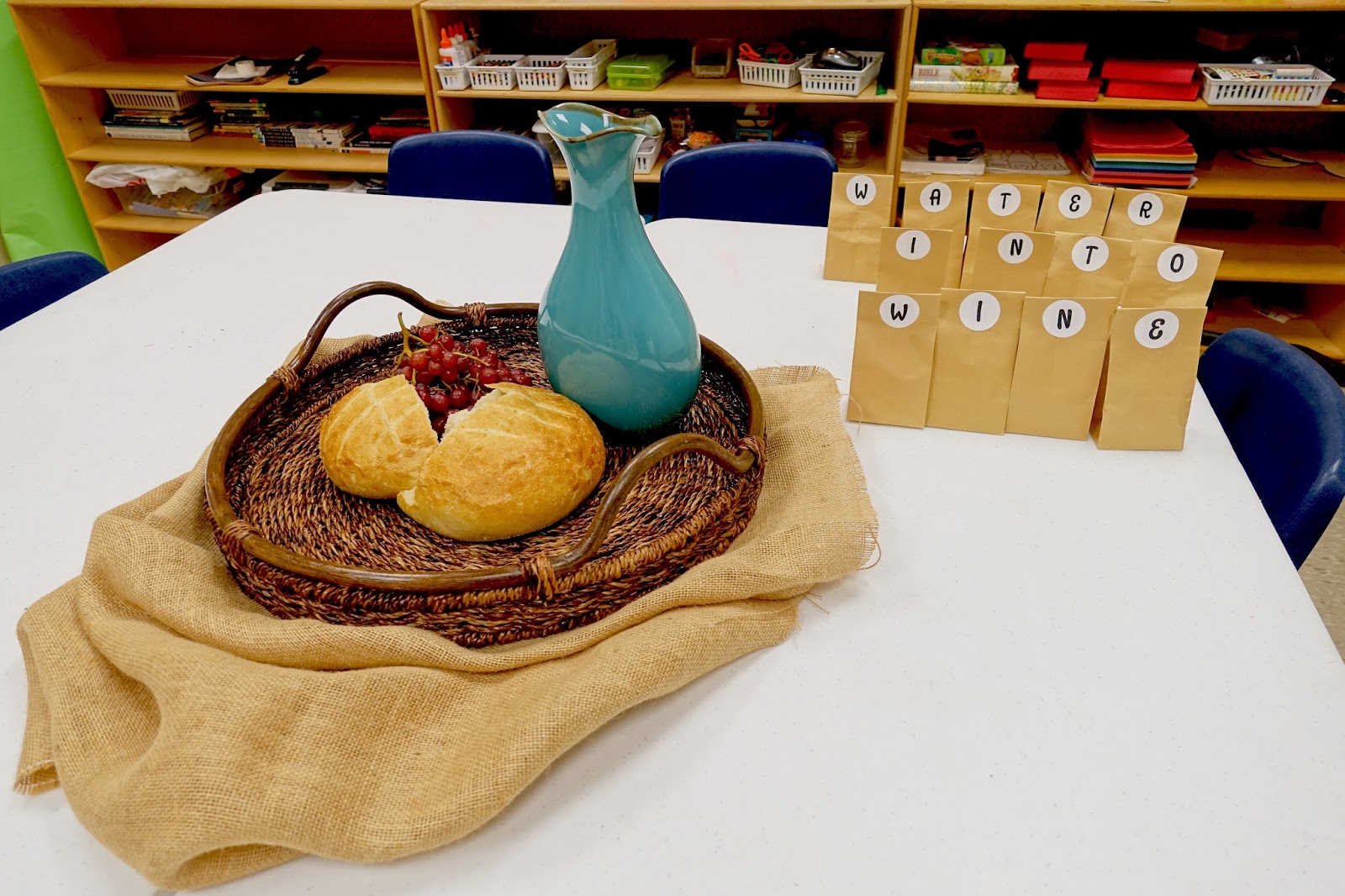 Easy Breezy Sunday School: Jesus turns water into wine