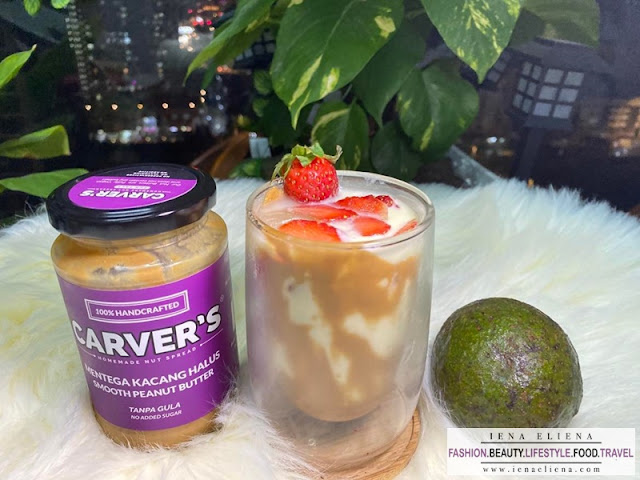 Resepi Avocado Smoothie dengan Mentega Kacang Halus