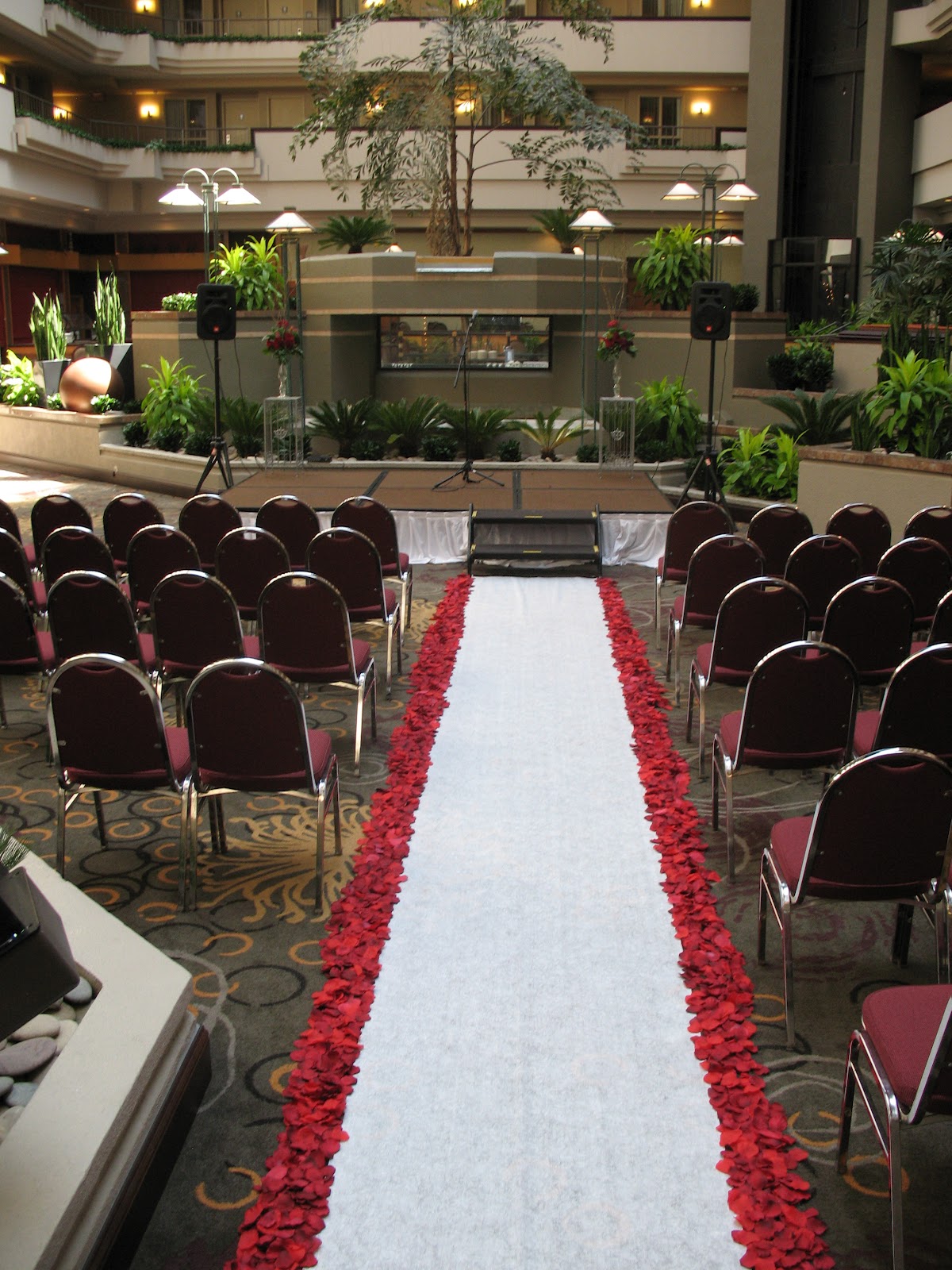 { Ask Cynthia } Real Weddings Ceremony Aisles Simple
