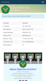 Responsive Login Page Mikrotik SMK Android